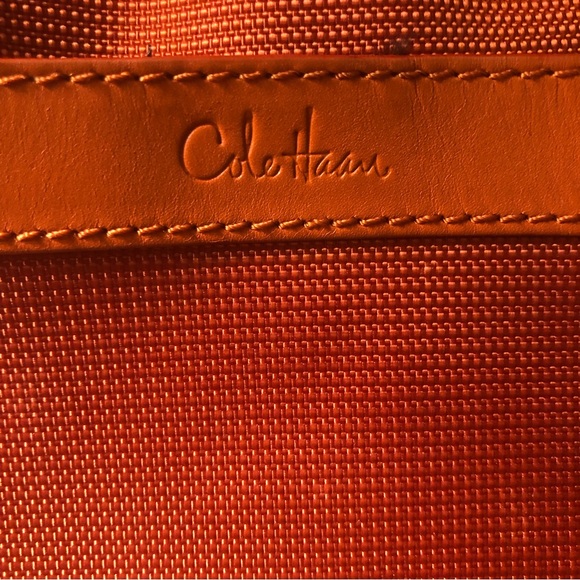 Cole Haan dog carrier orange tote - Picture 2 of 8